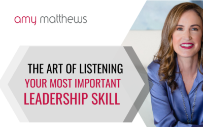 The Art of Listening: Your Most Important Leadership Skill
